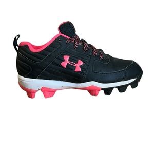 Under Armour Leadoff Low Boya Size 11K Baseball Cleats Softball Girls